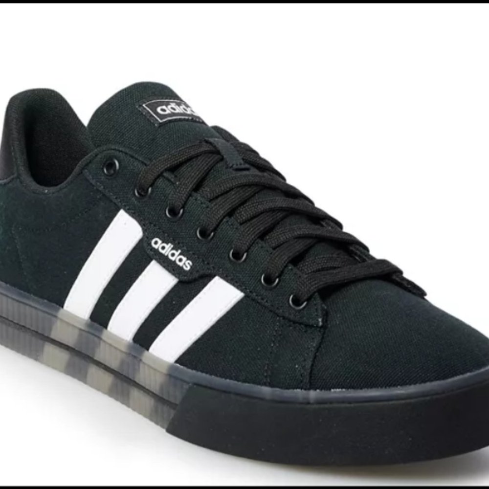 Adidas Daily 3.0 Men's Sneakers Blk/Wht Sz 10.5